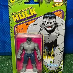 Marvel Legends The Incredible Grey Hulk Action Figure By Kenner
